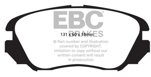 Etujarrupalat EBC Redstuff, Saab 9-5 296 mm jarrulevyin II
Tuotenumero: 29-DP32013C