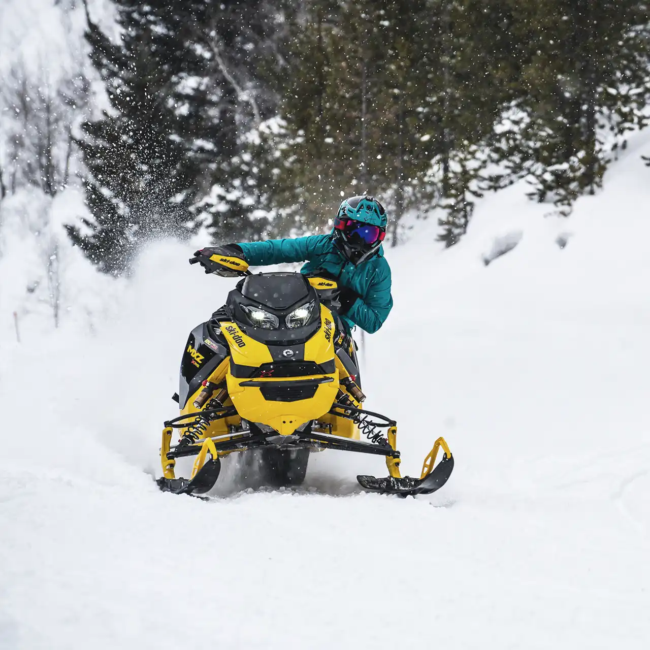 Ski-Doo/LYNX 850 E-TEC Turbo MXZ X-RS Steg 1 - 205 Hk