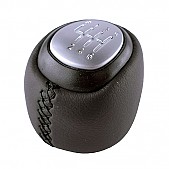XT-Series Växelspaksknopp svart söm 9-3 II 5-växlad